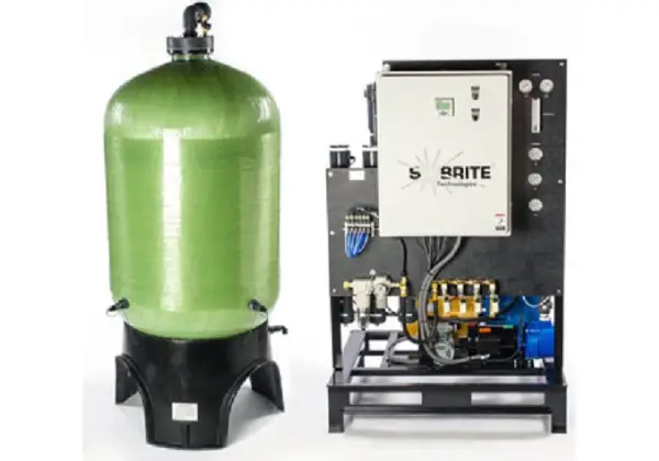 One of SoBrite Technologies' advanced water reclaim & recycling systems