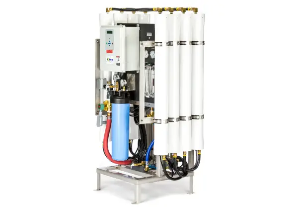 One of SoBrite Technologies' advanced Reverse Osmosis Systems for car washes across the U.S.