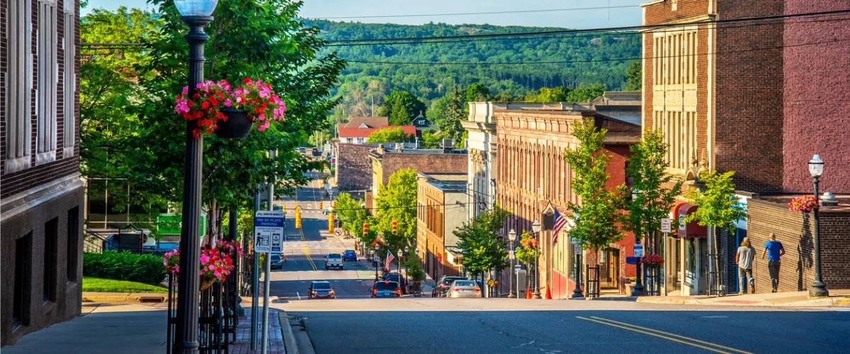 The City of Marquette in Michigan